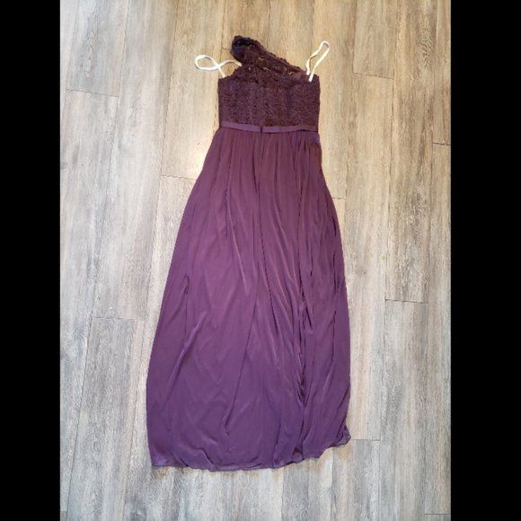 Purple David's Bridal Dress, Size 4 - Picture 2 of 3